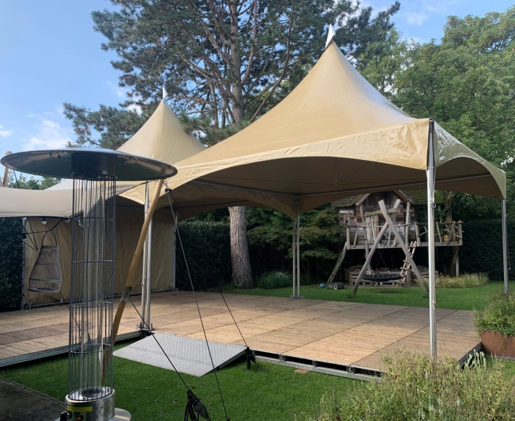 Voor elk evenement een geschikte pagodetent