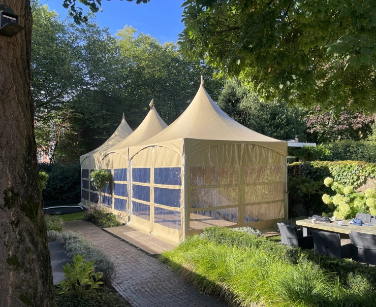 Pagodetent zandkleur Athena Sahara